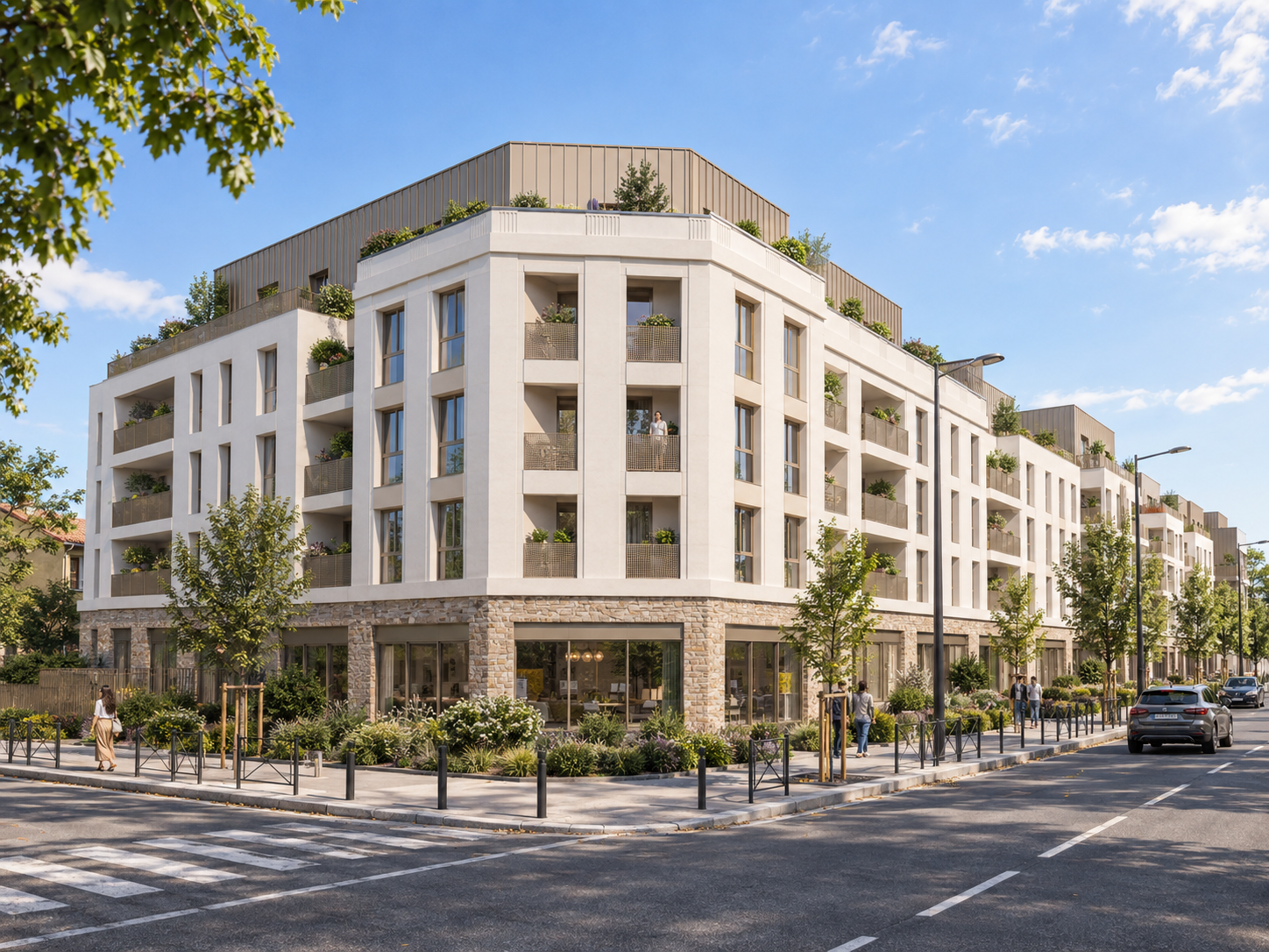 VILLEMOMBLE   APPARTEMENT 3 PIÈCES NEUF AVEC BALCON ET PARKING