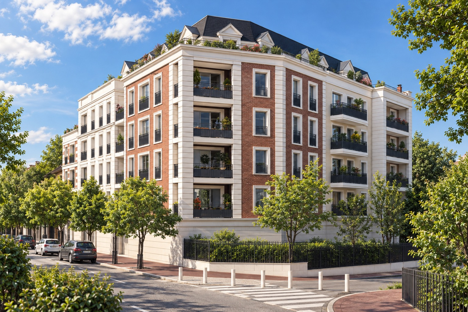 Livry-Gargan   T2 neuf de 38,30 m2 au 2e étage