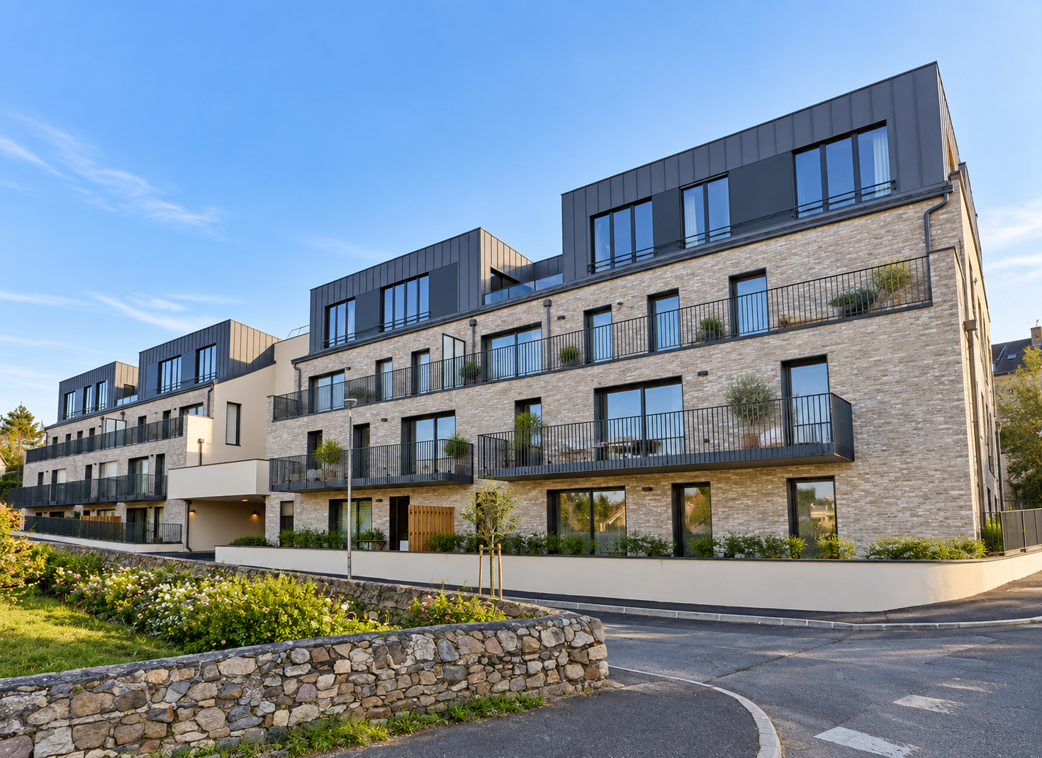 Pléneuf-Val-André   T3 neuf de 83,07 m2 avec balcon