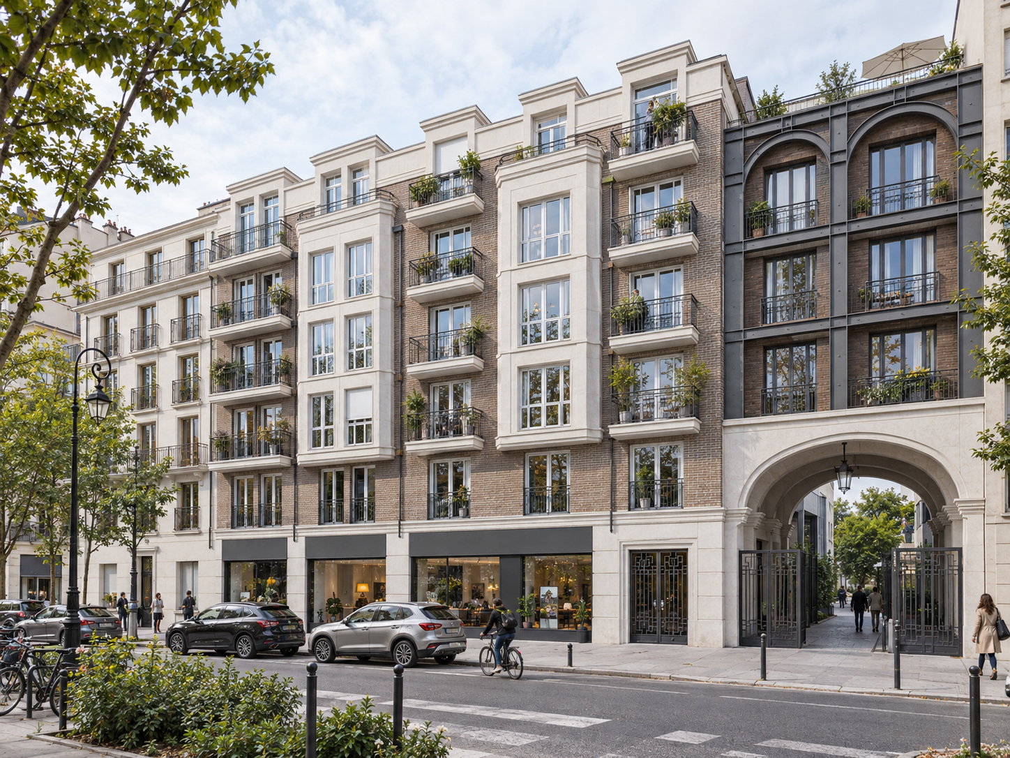 Vincennes   T3 neuf de 64,8 m2 avec grand balcon