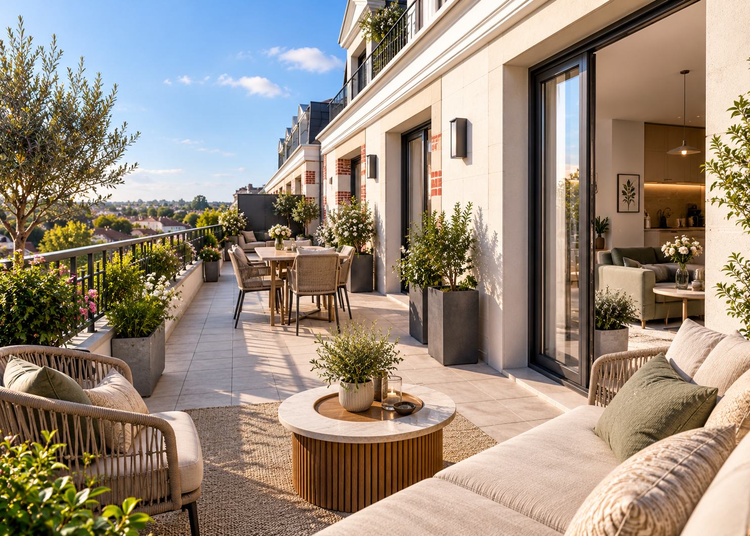 T2   43 m2   GRANDE TERRASSE DE 19,52 m2   PARKING   GAGNY CENTRE