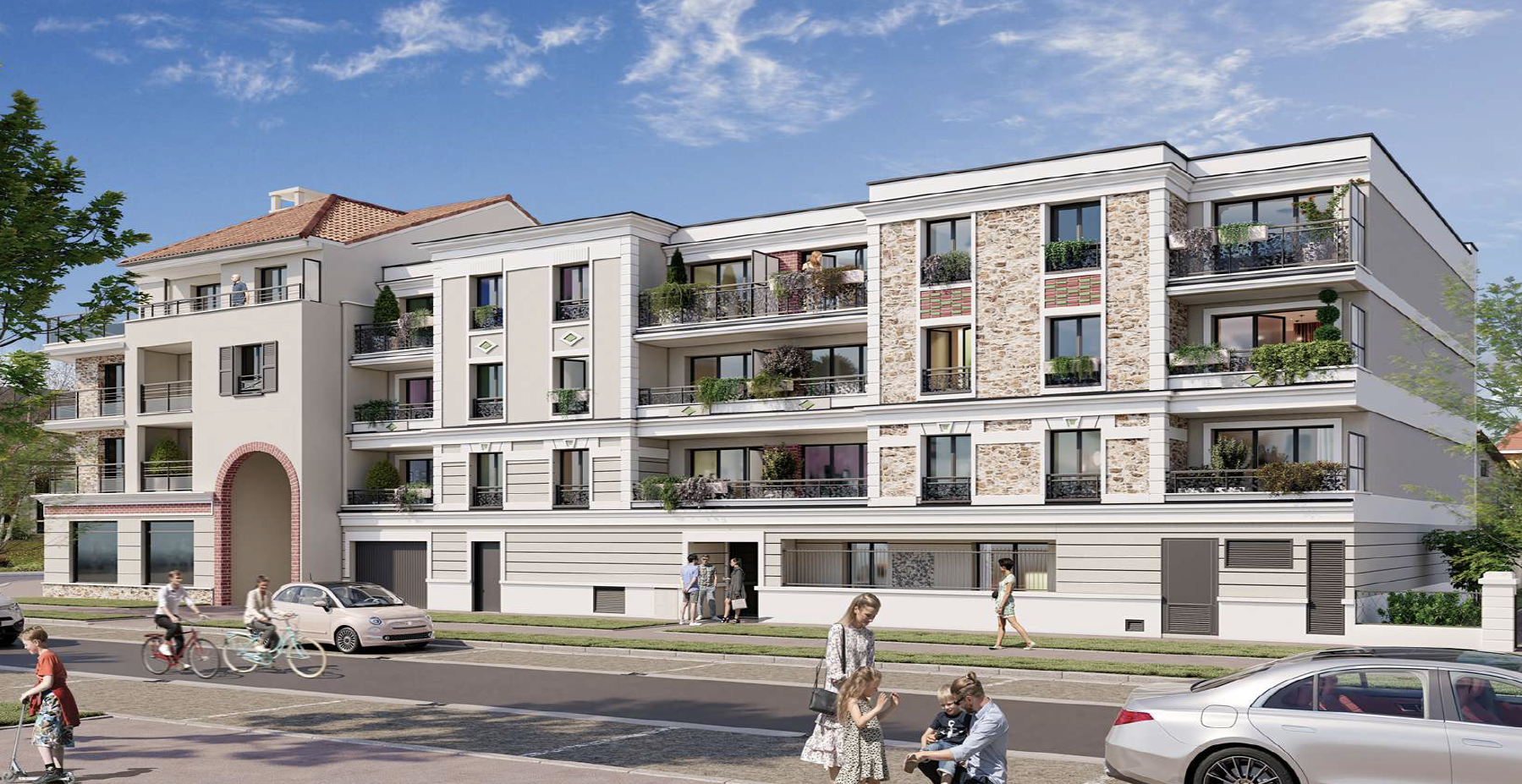 Vaires-sur-Marne   T2 neuf de 41,38 m2 avec terrasse
